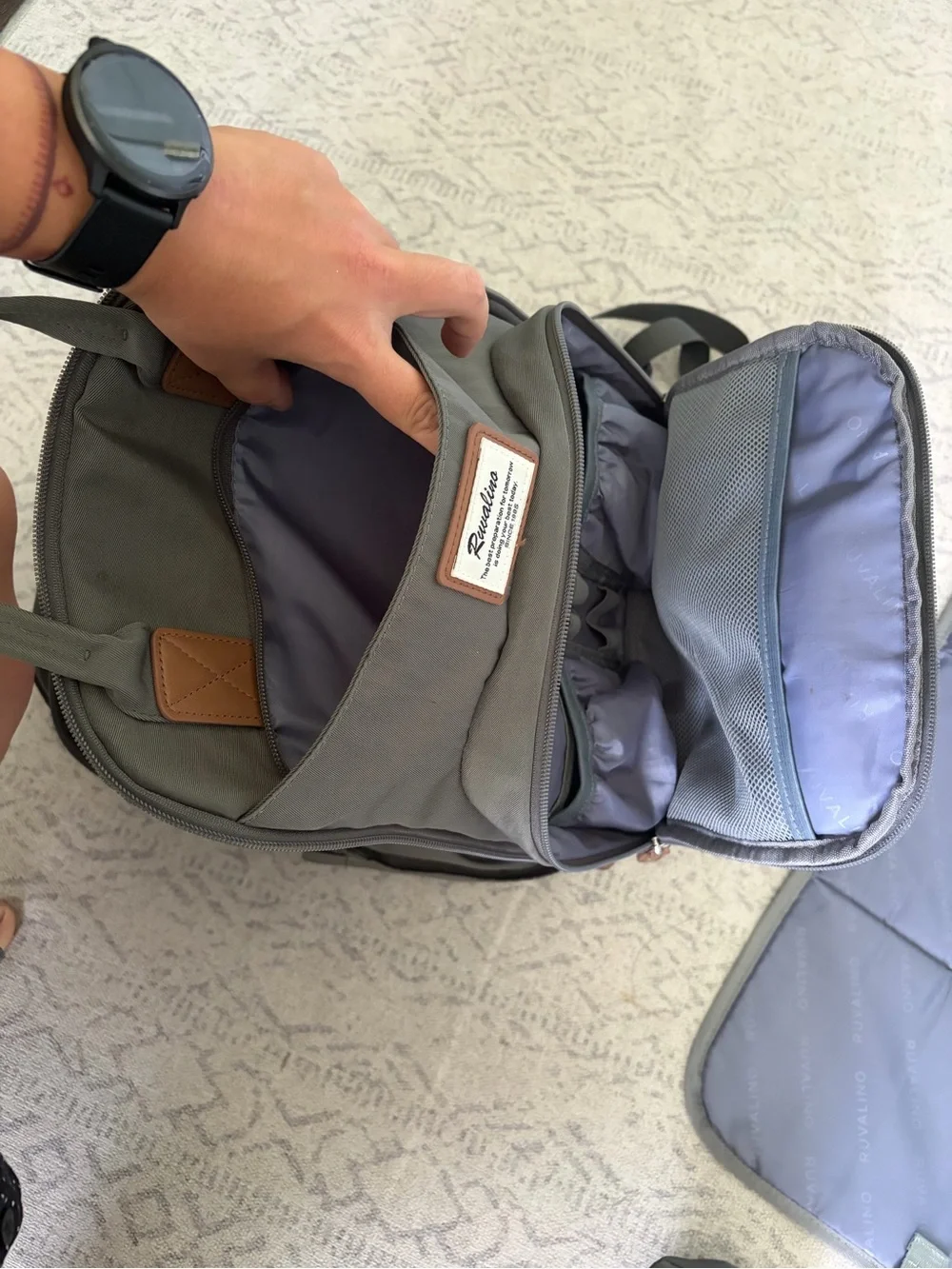 Ruvalino diaper bag